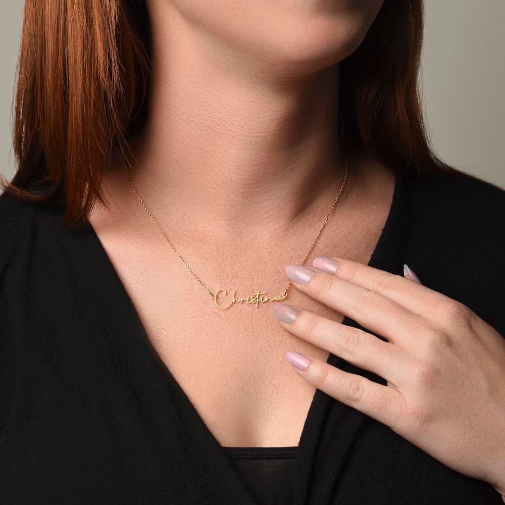 Confirmation Gift - Name Necklace