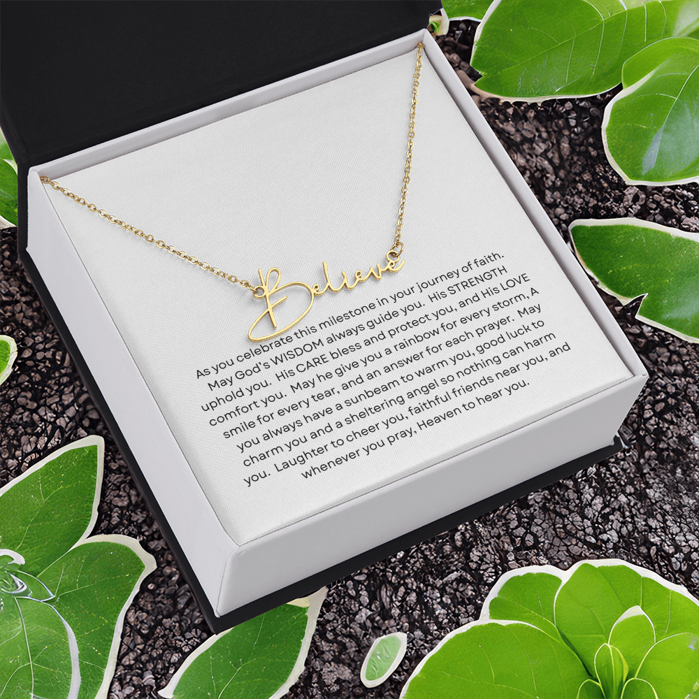 Confirmation Gift - Name Necklace