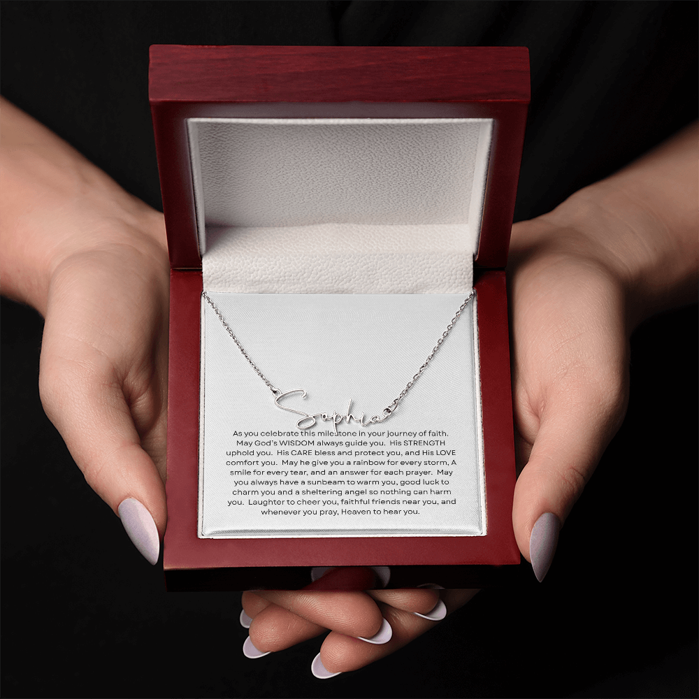 Confirmation Gift - Name Necklace