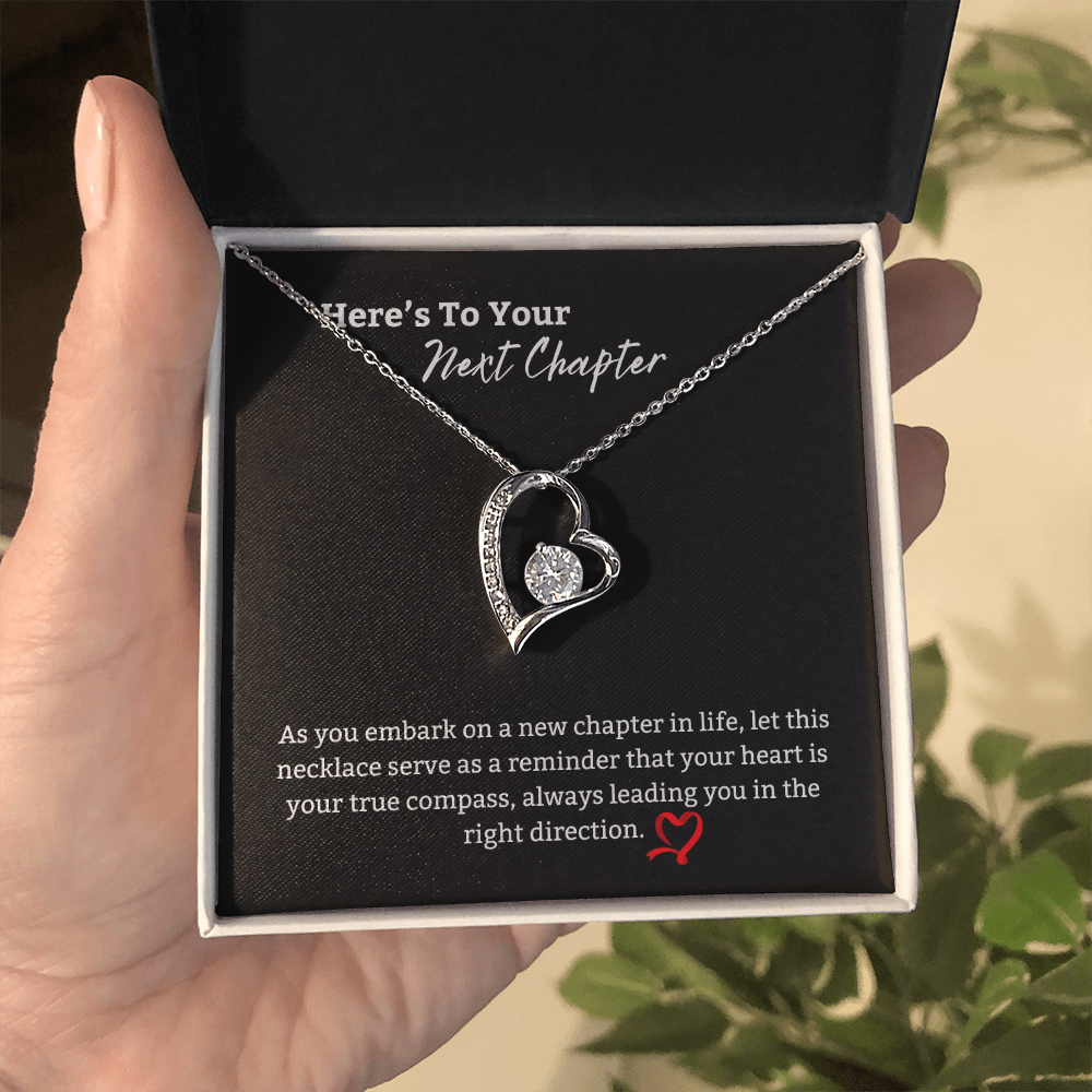 Next Chapter Heart Necklace | Wedding Jewelry | Graduation Gift
