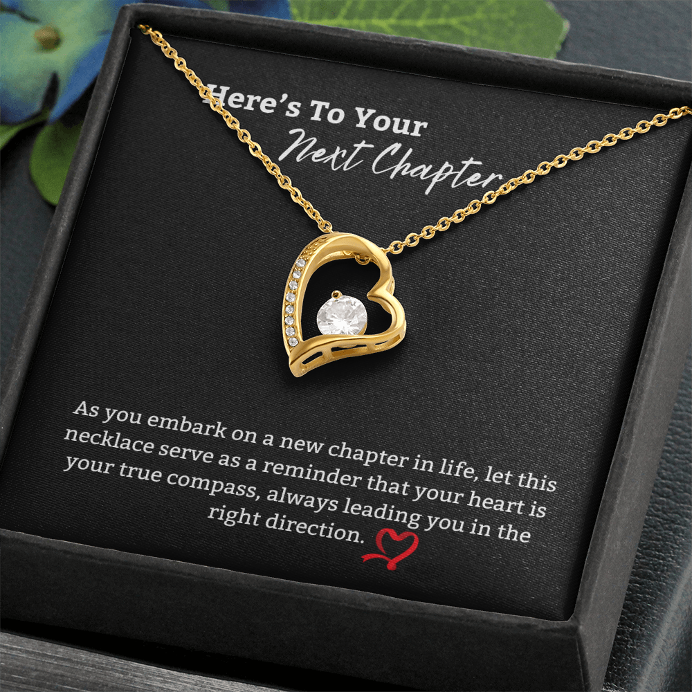 Next Chapter Heart Necklace | Wedding Jewelry | Graduation Gift